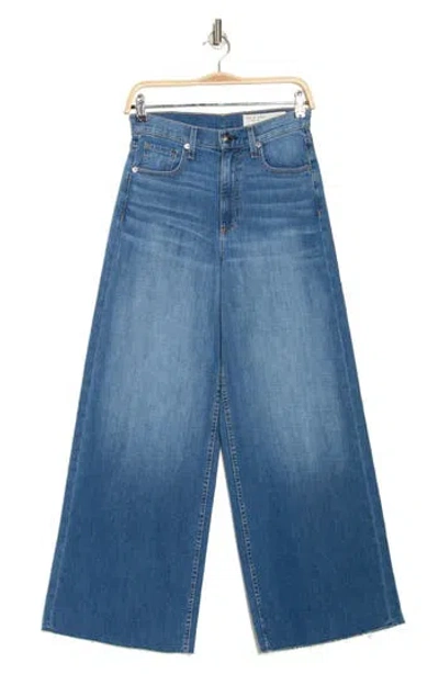 Rag & Bone Sofie High Rise Ankle Wide Leg Jeans