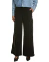 Rag & Bone Shelly Wide Leg Pants In Black