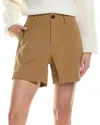 Rag & Bone Sofie Wool-blend Short In Brown