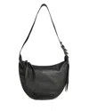 Rag & Bone Spire Leather Hobo Bag In Black
