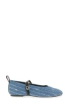 Rag & Bone Spire Mary Jane In Medium Denim