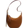 Rag & Bone Spire Mini Hobo Bag In Brown