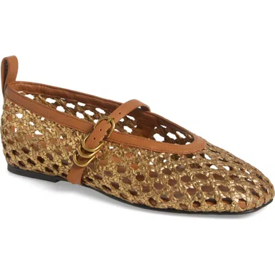 RAG & BONE RAG & BONE SPIRE WOVEN MARY JANE FLAT