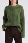 Rag & Bone Green Stassi Sweater In Green
