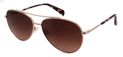 Rag & Bone Sunglasses Rnb1064/g/s-j5g-58-14-140 Non-polarized In Brown