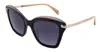 Rag & Bone Sunglasses Rnb1081/s-0wm-53-19-140 Non-polarized In Black