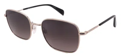 Rag & Bone Sunglasses Rnb5049/g/s-j5g-52-19-145 Non-polarized In Gold
