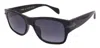 Rag & Bone Sunglasses Rnb5057/s-85k-55-17-145 Non-polarized In Black