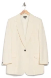 Rag & Bone Suzanne Longline Blazer In Ivory
