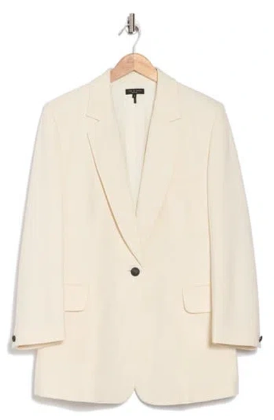 Rag & Bone Suzanne Longline Blazer In Ivory