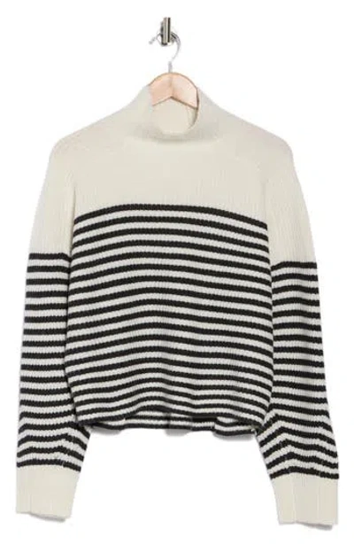 Rag & Bone Taavi Striped Wool & Cashmere Blend Sweater In Ivory Multi