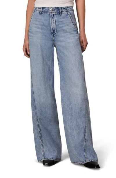 Rag & Bone Tailored Sofie High Waist Wide Leg Jeans In Annie