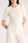 Rag & Bone Tam Short Sleeve Cable Knit Sweater