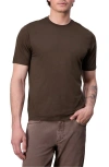 Rag & Bone Tech Jersey T-shirt In Slatebrown