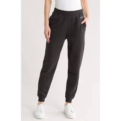 Rag & Bone Terri Cotton Joggers In Black