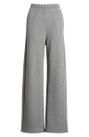 Rag & Bone Terry Wide Leg Sweatpants In Heather Grey