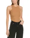 Rag & Bone The Essential Rib Organic Pima Cotton Blend Tank