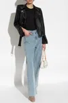 Rag & Bone ‘the Essential' Ribbed Top In Black