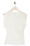 Rag & Bone The Jersey Pleat Tank In Ivory