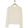 Rag & Bone The Knit Rib T-shirt In Ivory