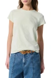 Rag & Bone The Slub Organic Pima Cotton T-shirt In Green Lily