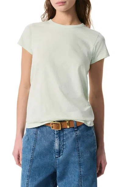 Rag & Bone The Slub Organic Pima Cotton T-shirt In Green Lily