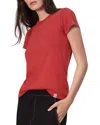 Rag & Bone The Slub T-shirt In Red