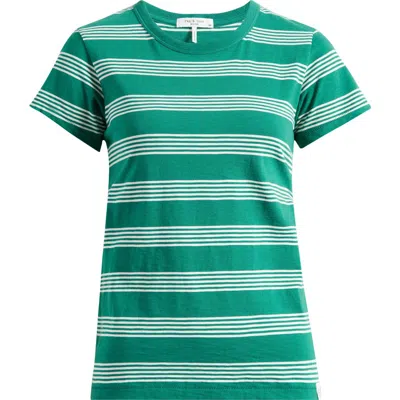RAG & BONE RAG & BONE THE SLUB STRIPE T-SHIRT
