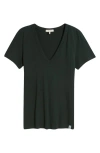 Rag & Bone Women's The Slub Vee, Dark Green