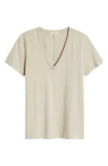 Rag & Bone The Slub Vee In Fossil