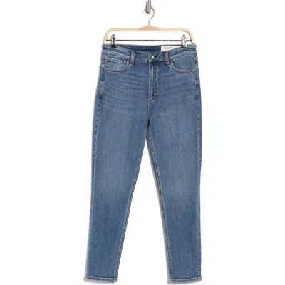 Rag & Bone Tina High Waist Skinny Jeans In Medium Blue