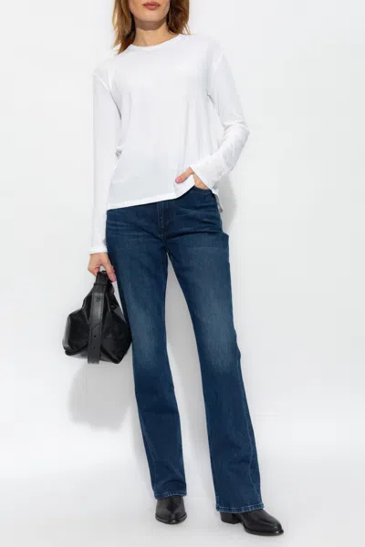 Rag & Bone Top With Long Sleeves In White