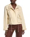 Rag & Bone Trail Cropped Jacket In Beige
