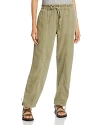 Rag & Bone Ultra Featherweight Jordan Drawstring Pants In Jade