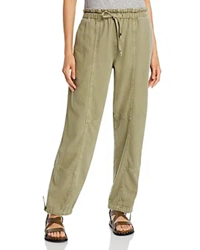 Rag & Bone Khaki Ultra Featherweight Jordan Trousers In Jade