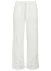 Rag & Bone Ultra Featherweight Phoebe Embroidered Straight-leg Jeans