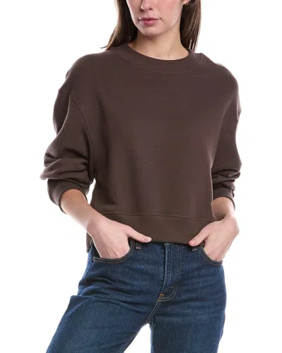 Rag & Bone Vintage Terry Sweatshirt In Brown