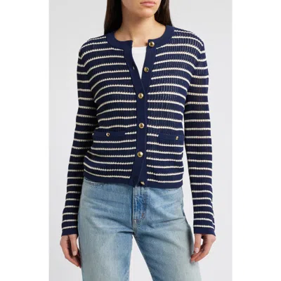 RAG & BONE RAG & BONE VIOLA STRIPE CARDIGAN