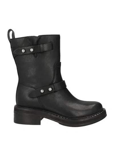 Rag & Bone Woman Ankle Boots Black Size 7.5 Leather