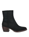 Rag & Bone Woman Ankle Boots Black Size 8 Leather In Black