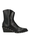 Rag & Bone Woman Ankle Boots Black Size 8 Leather In Black
