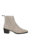 Rag & Bone Rover Suede Chelsea Booties In Grey