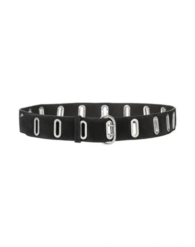 Rag & Bone Woman Belt Black Size M/l Leather
