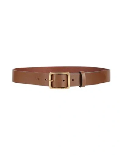 Rag & Bone Woman Belt Brown Size S Leather