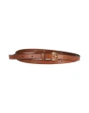 Rag & Bone Woman Belt Brown Size M/l Leather