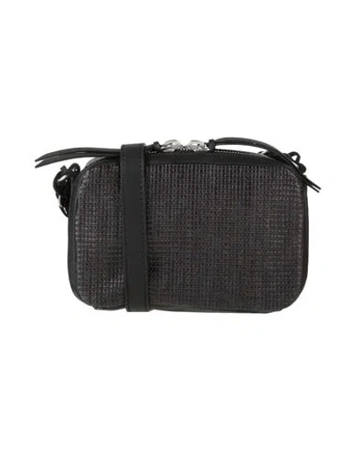 Rag & Bone Woman Cross-body Bag Black Size - Cotton, Nylon, Leather