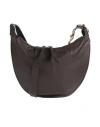 Rag & Bone Woman Cross-body Bag Dark Brown Size - Leather In Brown