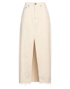 Rag & Bone Avery Midi Skirt In White