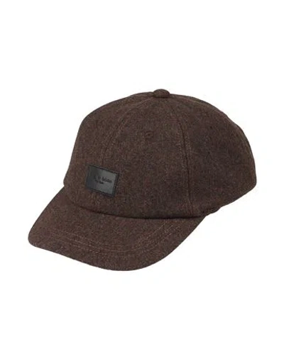 Rag & Bone Woman Hat Brown Size Onesize Recycled Polyester, Wool, Polyester