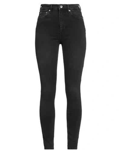 RAG & BONE RAG & BONE WOMAN JEANS BLACK SIZE 26 COTTON, POLYESTER, ELASTANE
